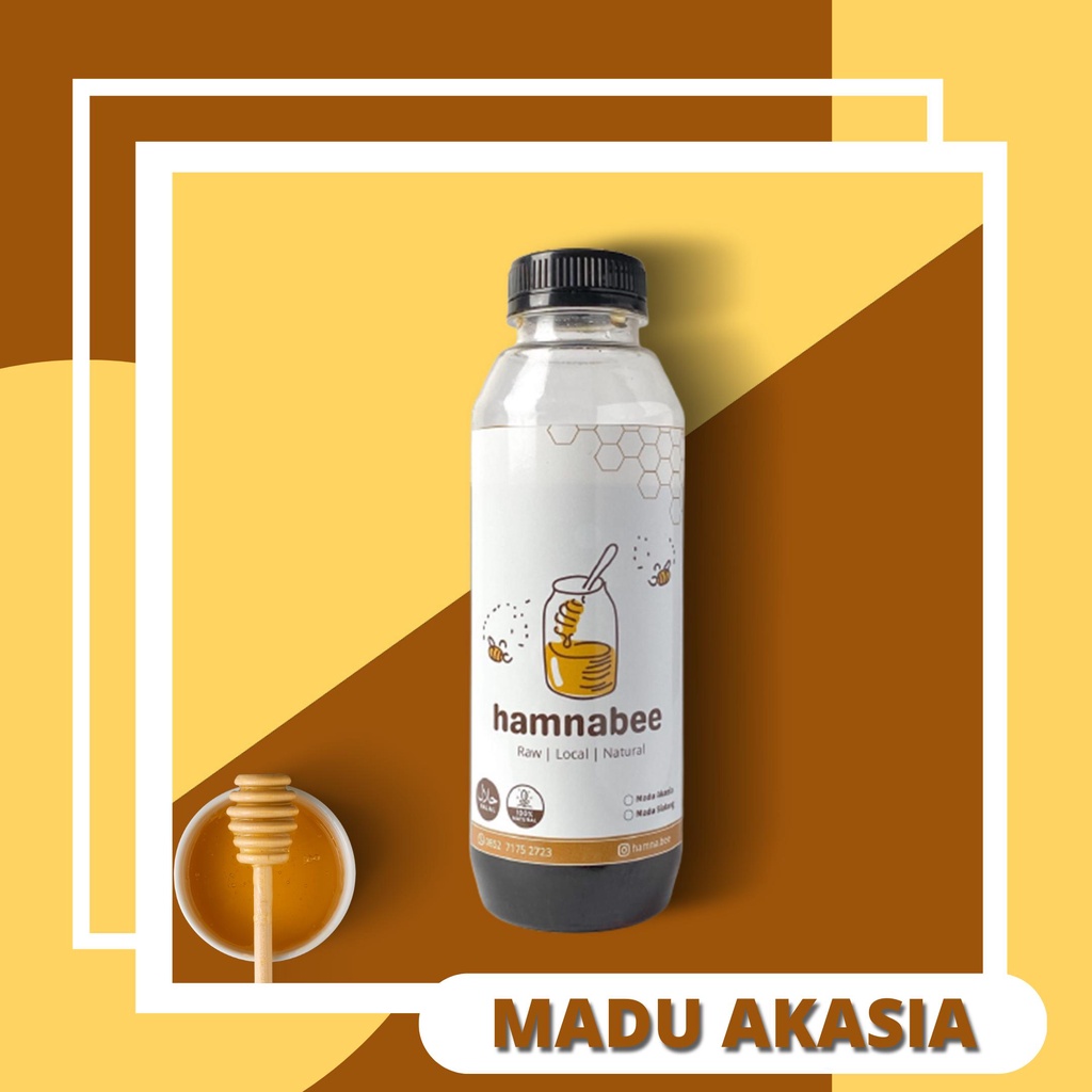 

MADU MURNI ASLI NEKTAR AKASIA CARPA 500 GR | HAMNABEE RAW FOREST HONEY TANPA CAMPURAN