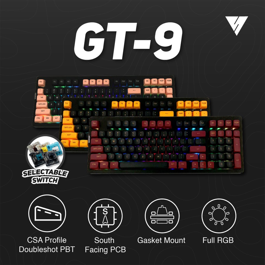 VortexSeries GT-9 Wireless Mechanical Keyboard Gasket Mount