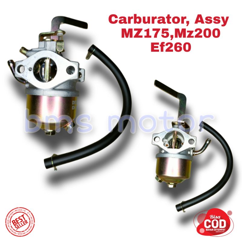 Carburator,Karburator Assy Mesin Yamaha Genset MZ175,Mz200 Ef2600(cod)