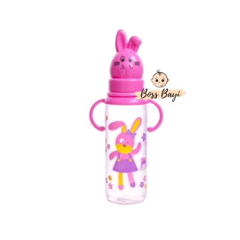 DODO - Botol Rabbit  with Handle 8oz/ Botol Susu Kelinci 250ml