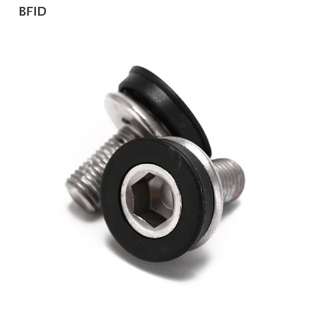 [BFID] 2pcs cycle bike Sepeda Tanpa Tutup bracket Bawah As Engkol Lengan Baut m8 Sekrup [ID]