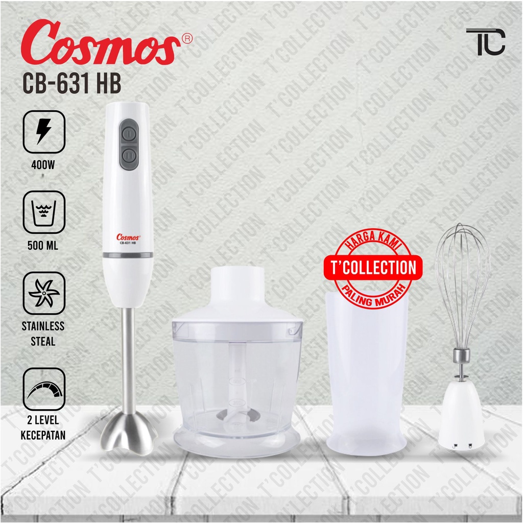 Jual Cosmos Hand Blender CB 631 HB 500 ML Shopee Indonesia