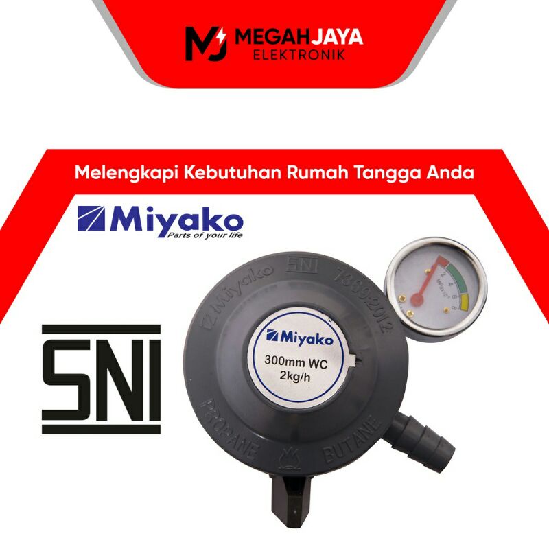 Regulator Miyako RM-201M Regulator Kompor Gas Tekanan Rendah