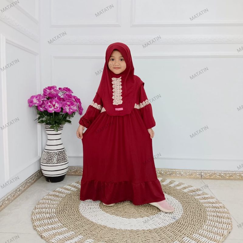 GAMIS ANAK PEREMPUAN HABIBAH TERBARU USIA 1-9 TAHUN