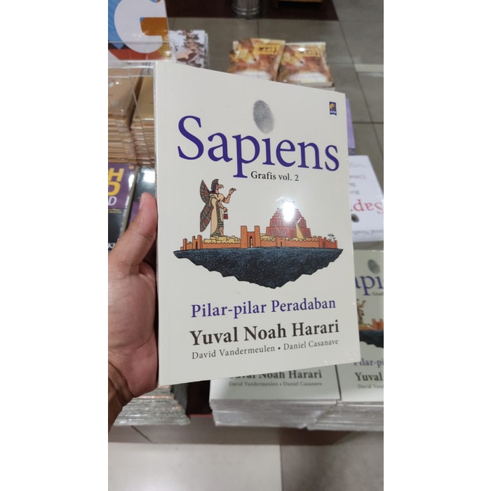 

Sapiens Grafis vol. 2: Pilar-pilar Peradaban Segel Original
