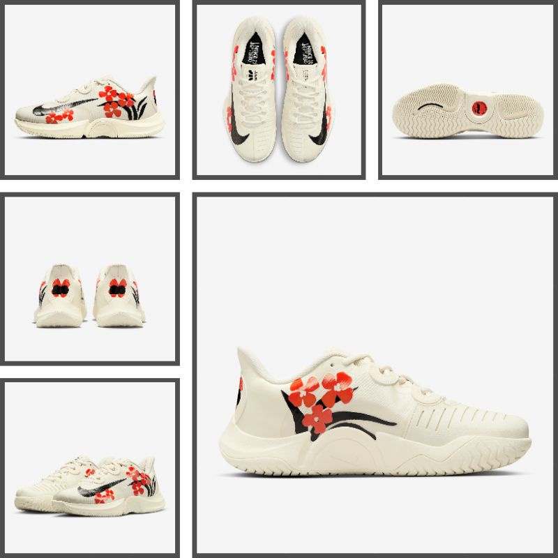 Sepatu Tenis Wanita Nike Court Air Zoom GP Turbo Osaka