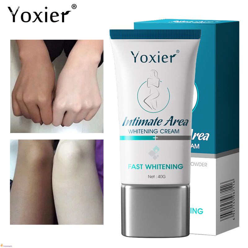 YOXIER WHITENING CREAM Dark Knees And Elbows Strong YOXIER Whitening Cream Cepat Mencerahkan Tubuh E