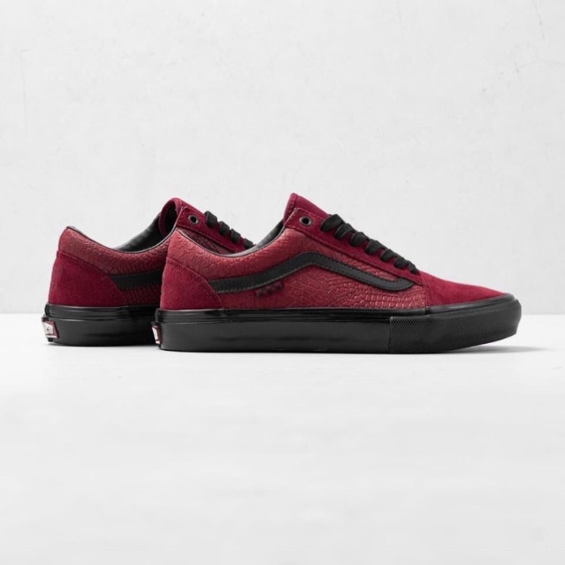 VANS OLD SKOOL SKATE PRO X BREANA GEERING PORT BLACK ORIGINAl 100%