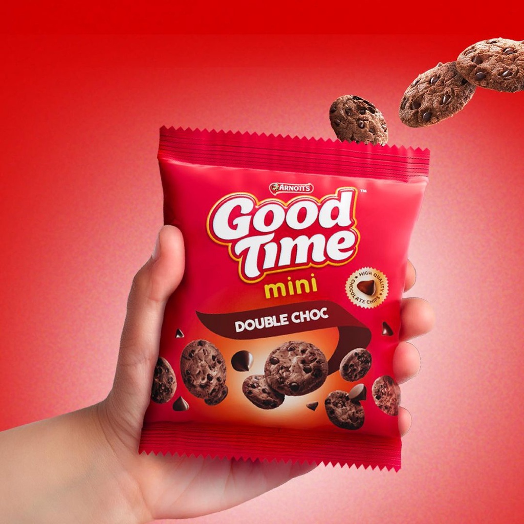 Good Time Mini Double Choc 18 Gram Isi 12pc