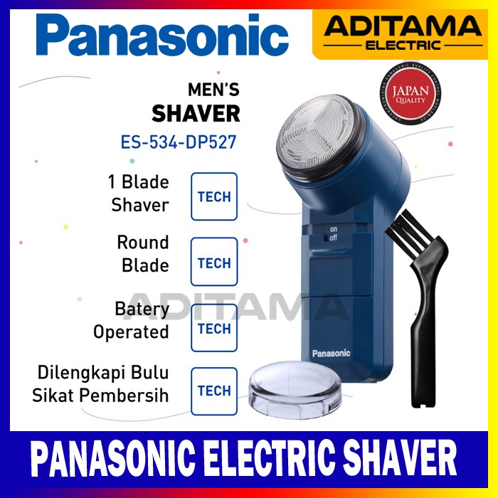 PANASONIC ELECTRIC SHAVER ALAT CUKUR KUMIS JENGGOT ES534 ES-534