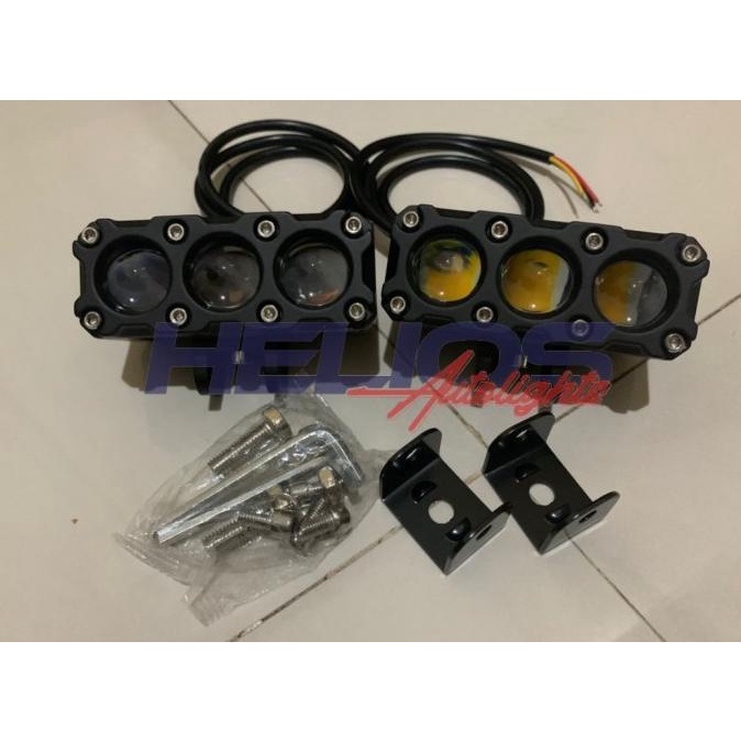 Mini Projie Z3 3 Mata Lampu Tembak Sorot not SABER Pro7 SR2 SR3 MP88