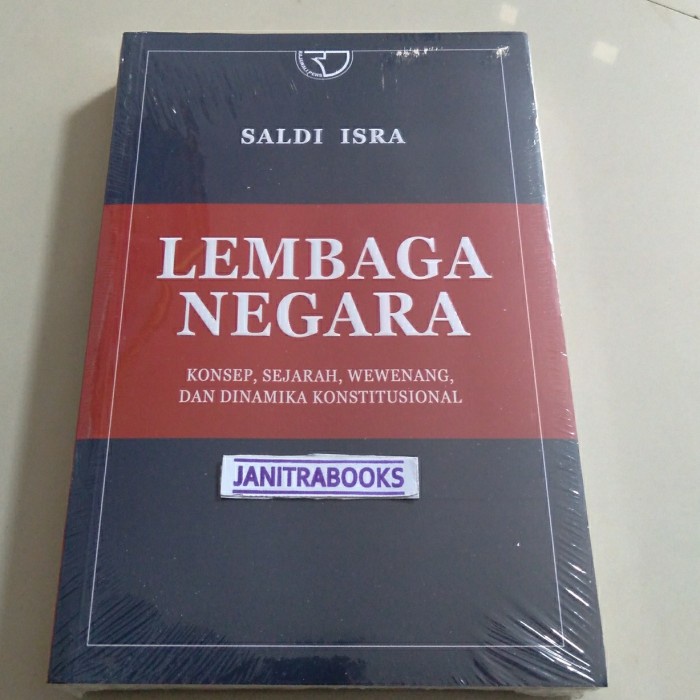 

buku asli Lembaga Negara Saldi Isra