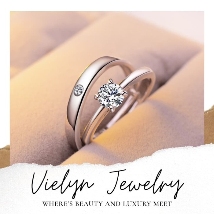 Cincin Couple Silver [Vielyn Jewelry]