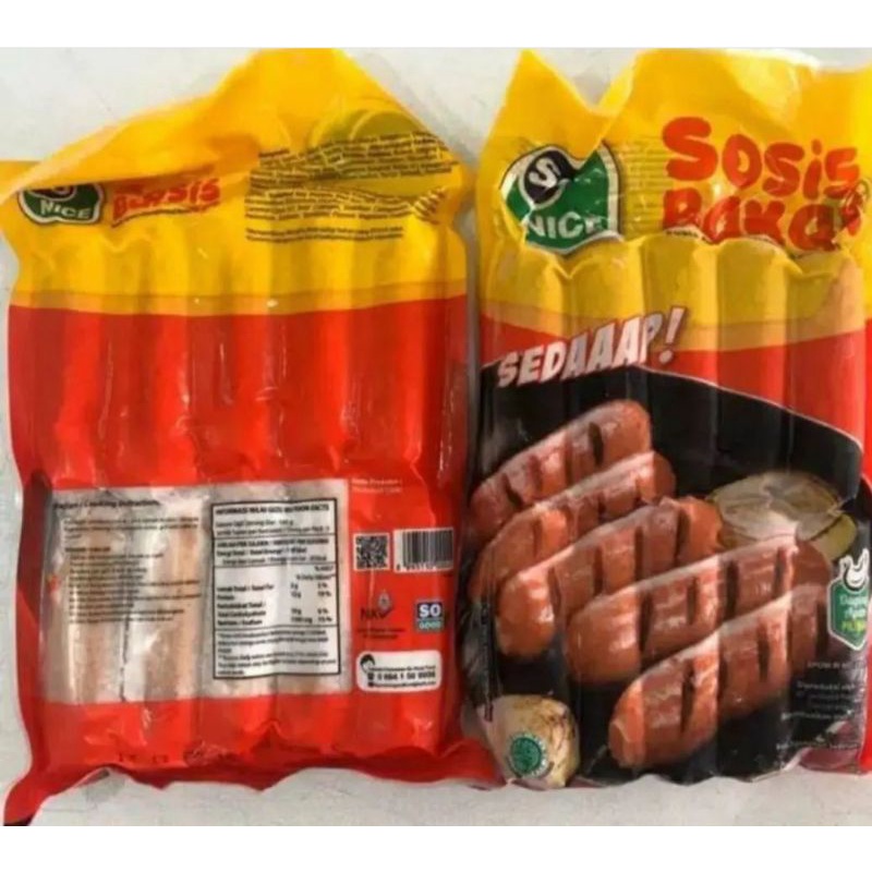 

SOSIS BAKAR SO NICE 500 GRAM