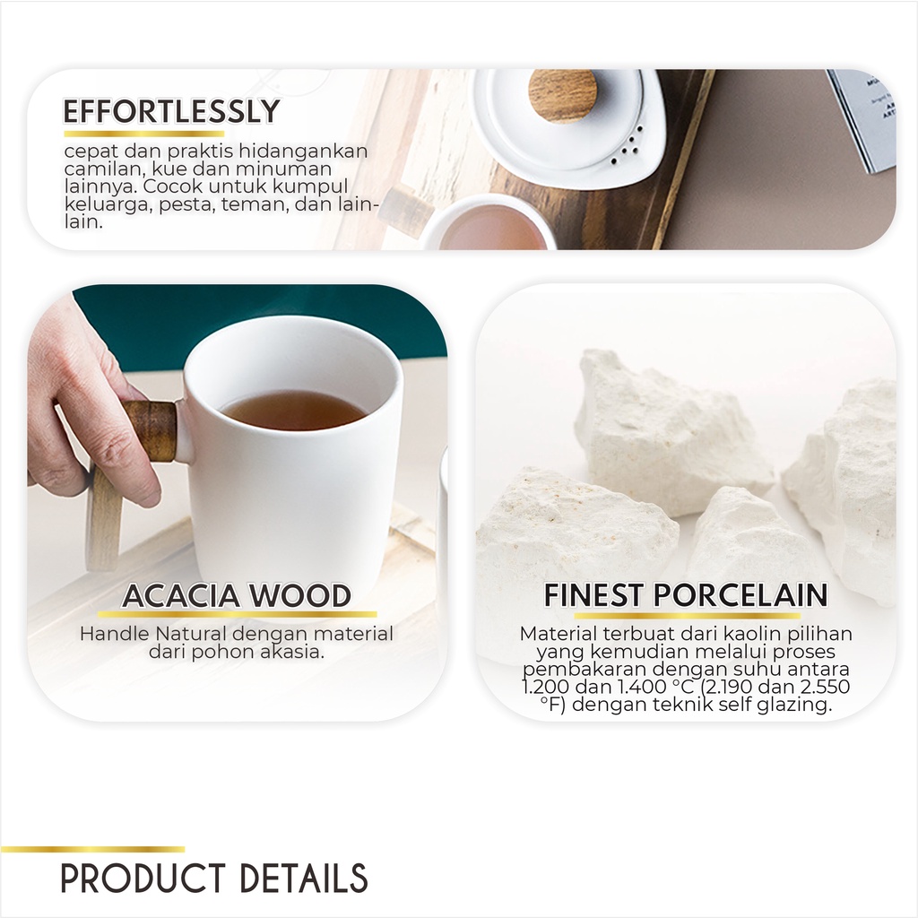 Japanese Chinese Cangkir Teko Keramik Piring Lepek Tatakan Kecil Mini Set 5 in 1 Teh Tea Cup Kopi Minum Dapur Hampers Hadiah Gift Box Kado Ulang Tahun