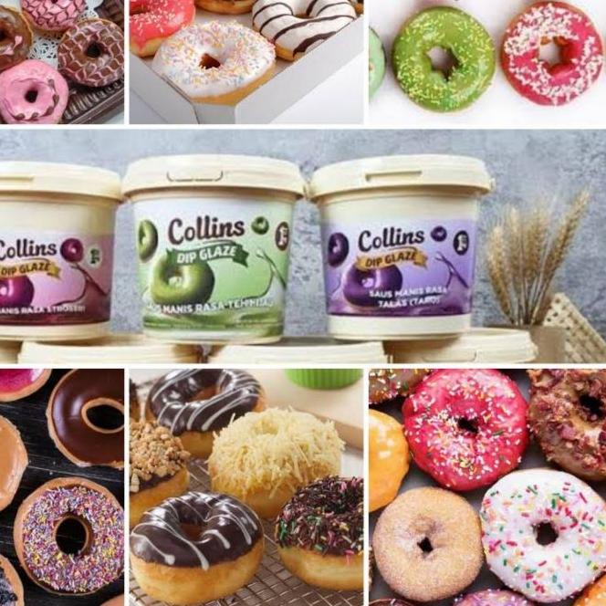 

Diskon [KF7] COLLINS DIP GLAZE 1 KG PIL TOPLES EMBER TOPPING DONAT COKLAT STROBERI GREEN TEA TIRAMISU TARO SUSU