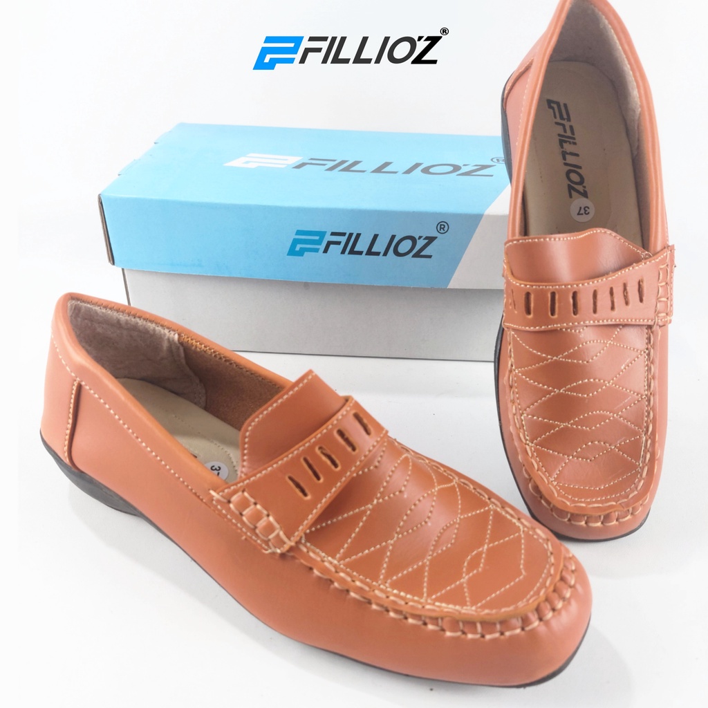 Sepatu Kerja Wanita Slip On Terbaru Fillioz SKP70