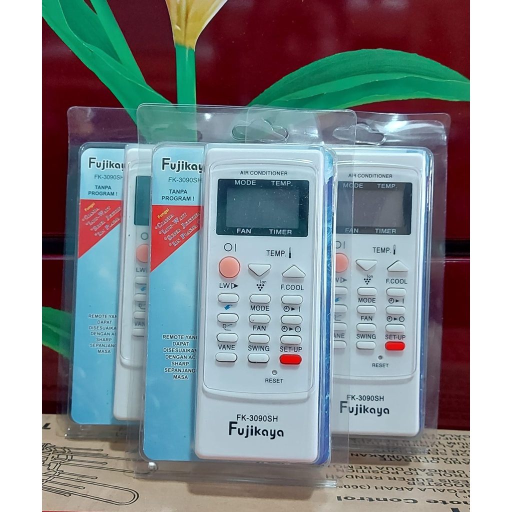 Remote AC Fujikaya untuk AC Sharp dan AC LG (FK 3020 LR &amp; FK 3090 SH)