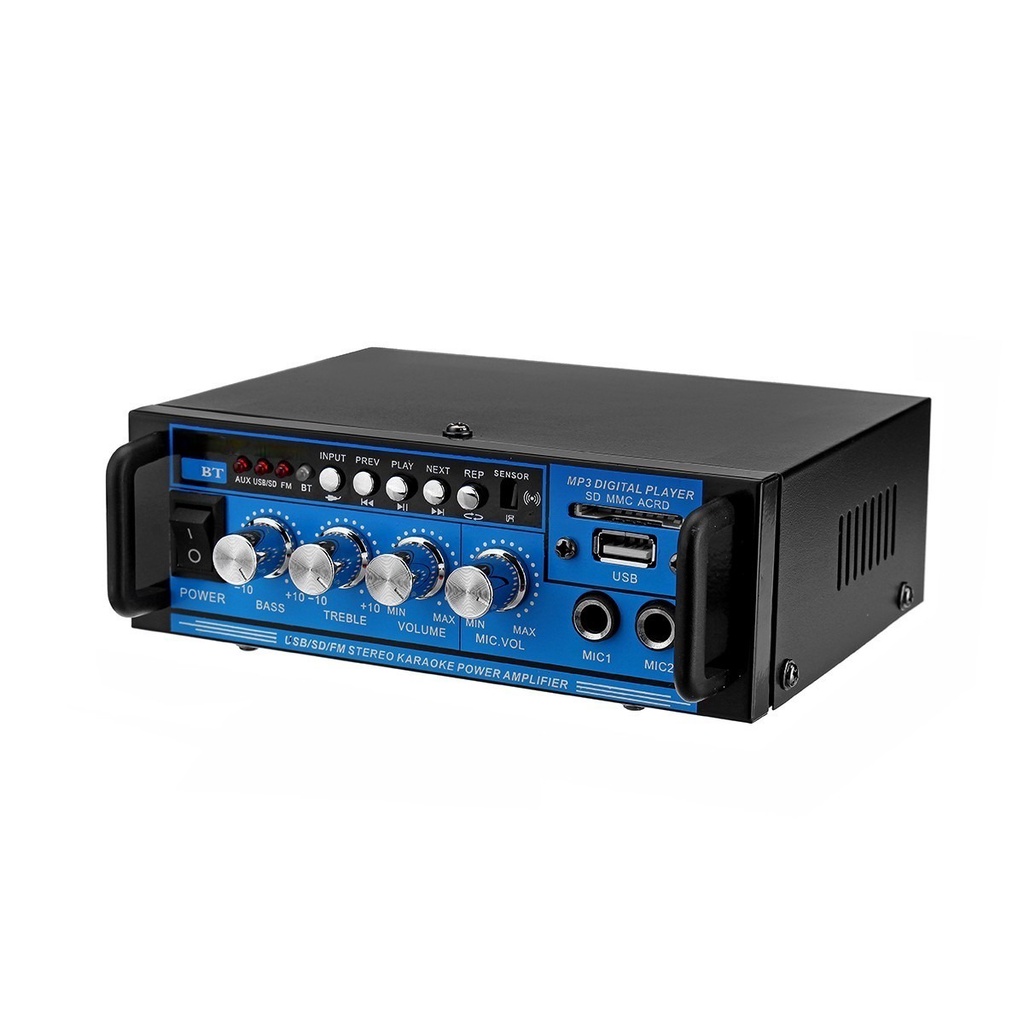 Amplifier Dorras DS-188 Bluetooth / amplifier dorras ds 188 + Stereo + Karaoke + Mp3 player + FM Radio - Ampli Mini Murah - Ampliefier Mini Full Power - Amplifier Bluetooth - Amplifier Multifungsi | FMS