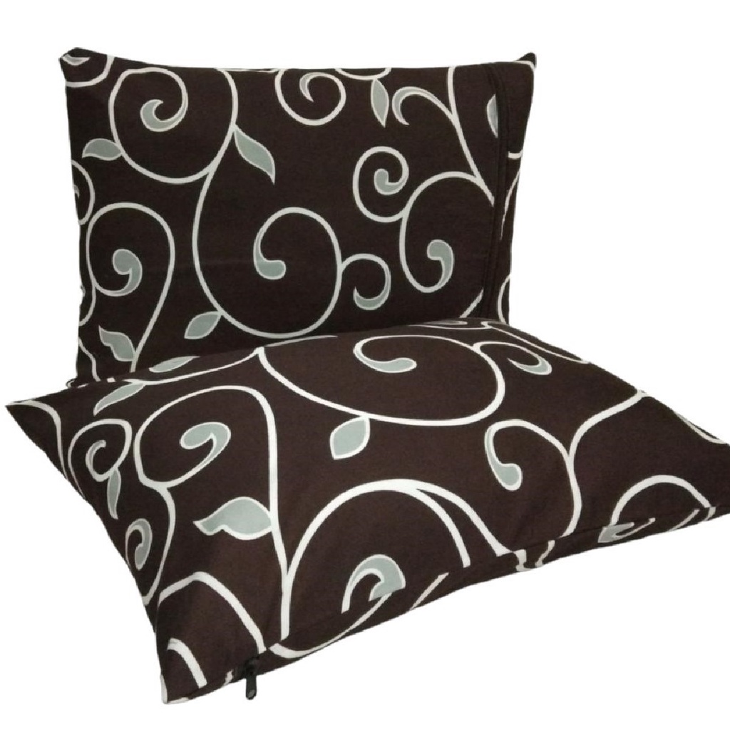 Paket Sarung Bantal  Resleting Motif Aesthetic 18pcs