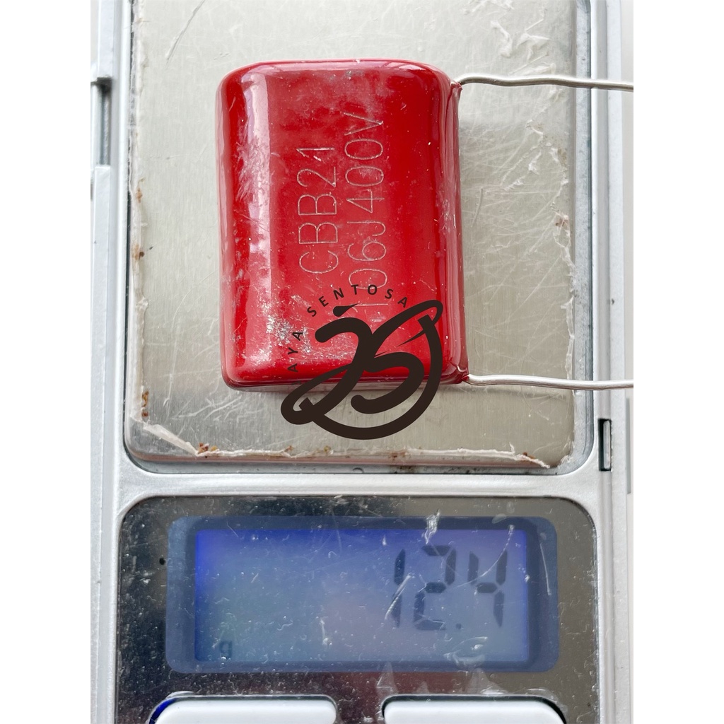 5 BUAH MILAR 106J 400V MILAR 106 400V KAPASITOR MYLAR 400 VOLT