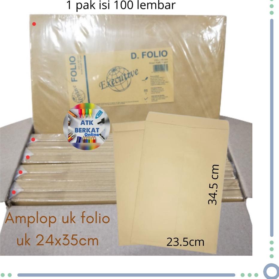 

✨BIG SALE✨ Amplop Coklat Folio gas !!