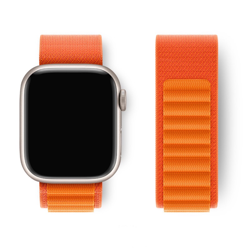 Alpine Loop Nylon Tali Strap Apple Watch Iwatch Ultra Breathable Tali Jam Tangan Model Terbaru