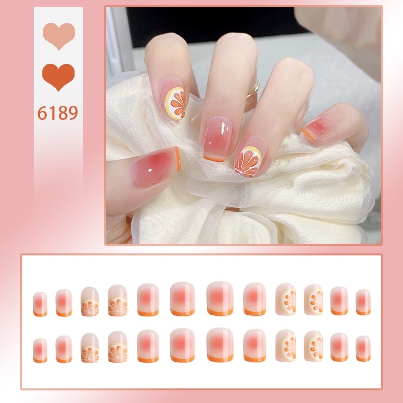 Kuku Palsu 【B10，lem cair】Nikah kuku Wedding False Nailart Pengantin Tangan