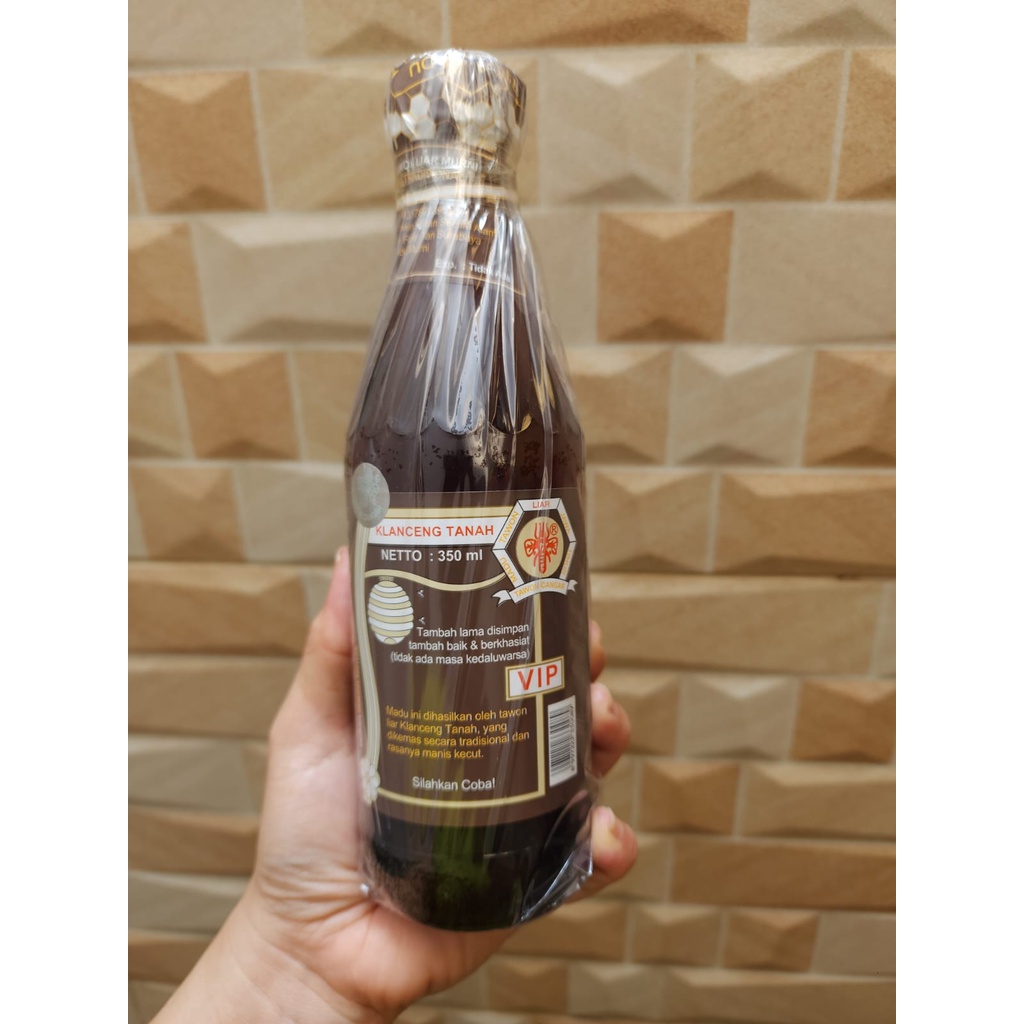 

MADU TAWON LIAR KLANCENG TANAH VIP 350 ML ASLI (TUTUP COKLAT)