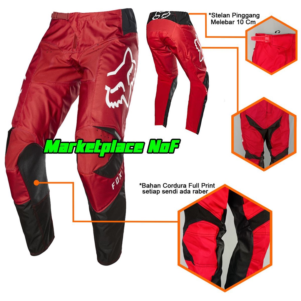 Celana trail enduro cros jersey trabas cross motocross adventure motor Pants sepeda tril pria dewasa