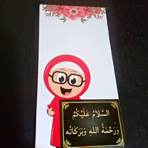 

hiasan assalamualaikum pintu rumah