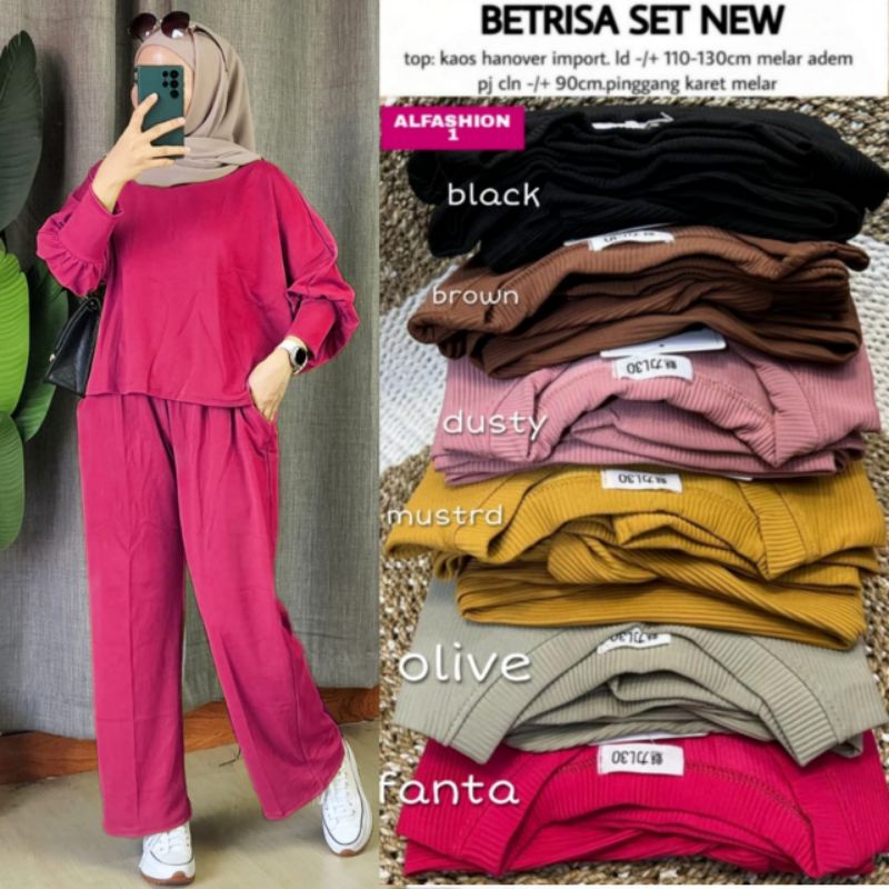 Betrisa set by alfashion setelan wanita terbaru ori