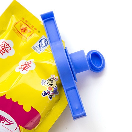 [Eike] Jepitan Snack Dengan Penutup / Penjepit Kemasan Plastik Makanan Ringan / Clip Makanan Cemilan / Clip Snack / Jepitan Kemasan Sabun Cair