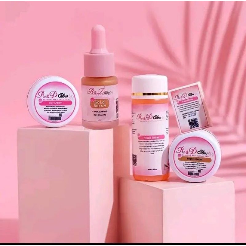 PAKET R&D GLOW UNTUK KULIT NORMAL DAN FLEK HITAM