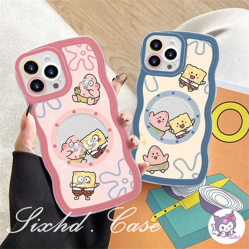 Samsung A04s A14 A23 A33 A34 A12 A22 A04 A03 A13 A50 A50s A30s A53 A54 A03s A51 A52 A31 A11 A21s A71 A72 A73 A30 A20 S22Ultra Plus Cute Cartoon Pattern Wave Pattern Phone Case Soft Cover