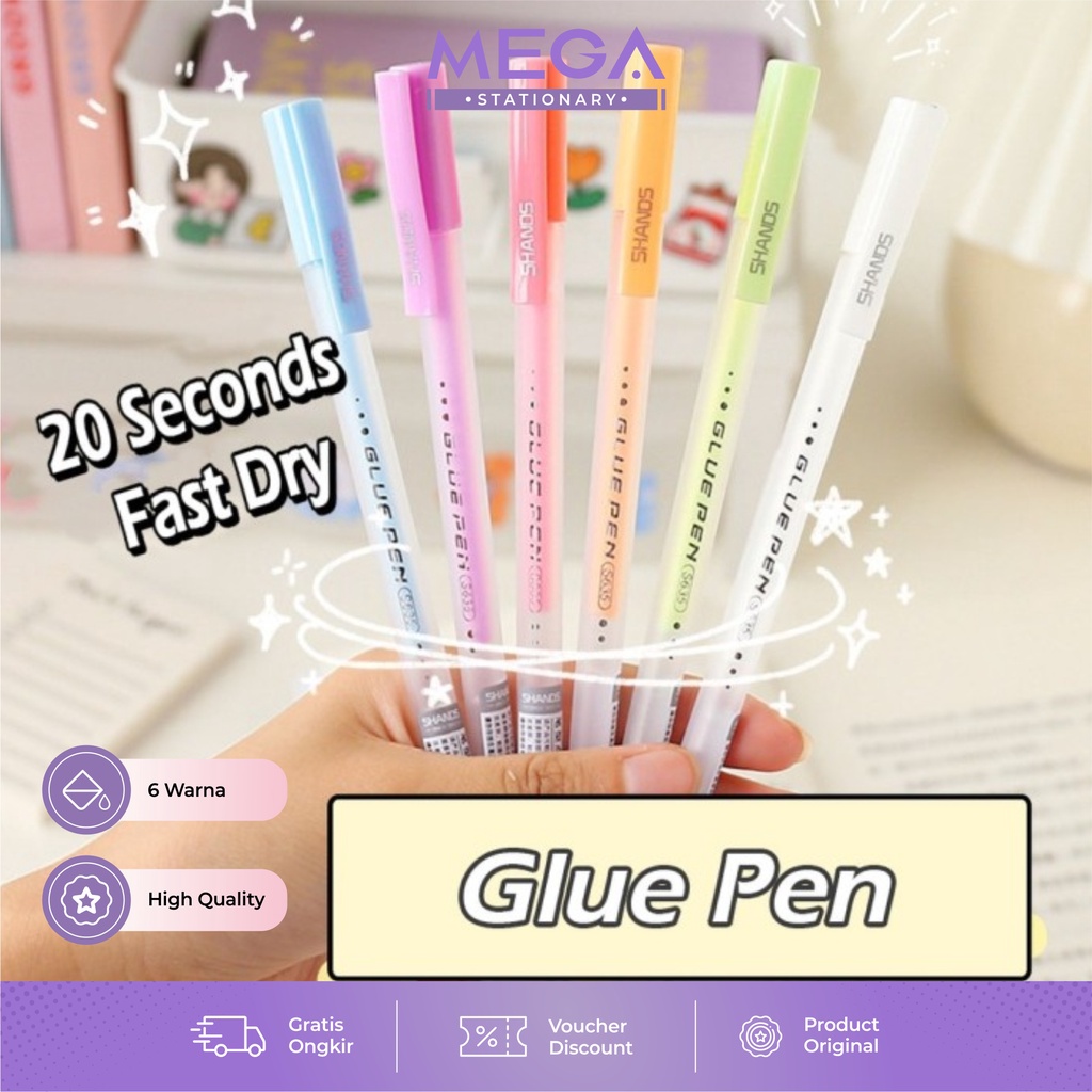

Lem Kertas Stick Pena Lem stick Lucu Lem Pena Untuk Jurnal Glue Pen Glue Tape Roller Lem Kertas Roll