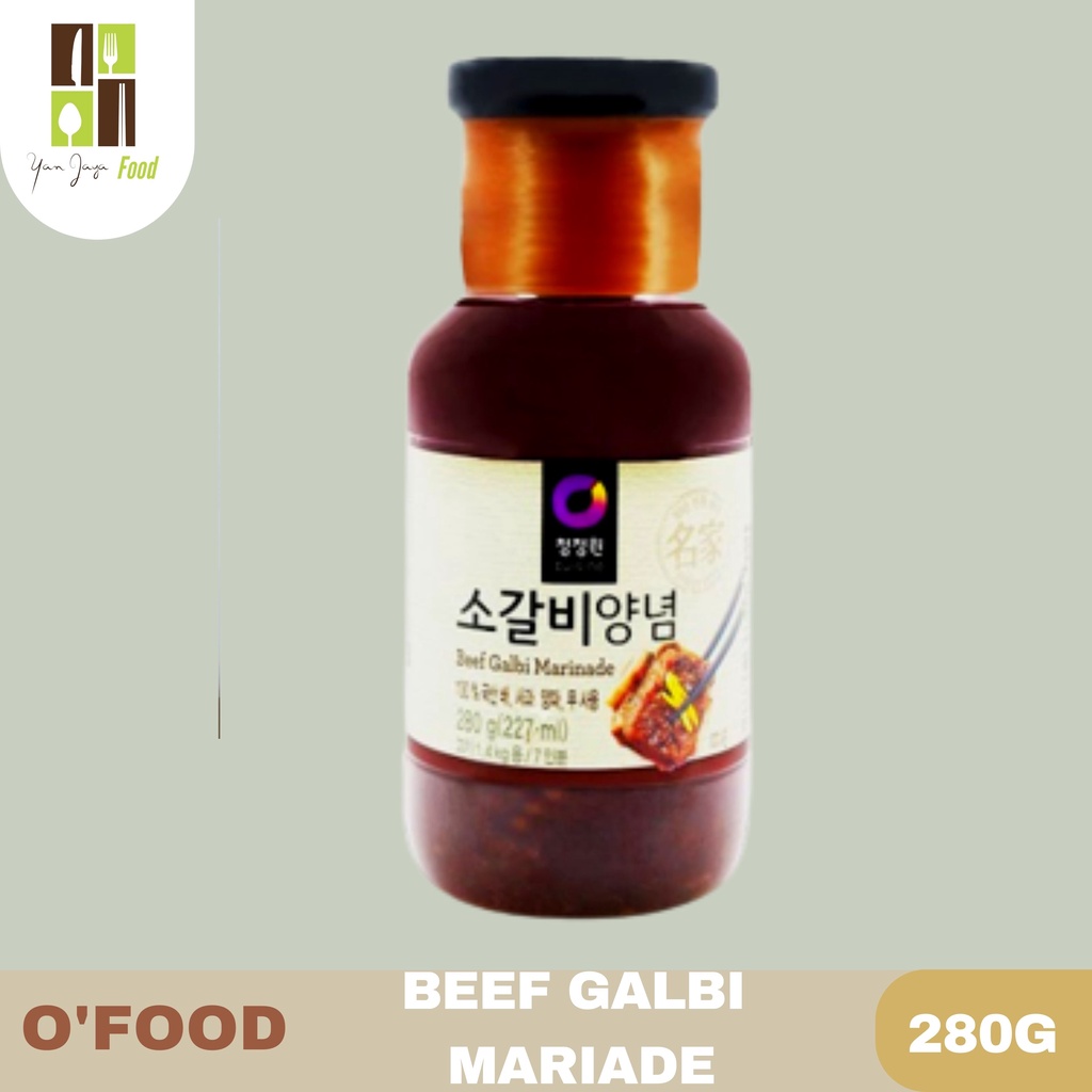Daesang Chung Jung One Beef Galbi Marinade/Saus Marinasi/Import/Asli 280g