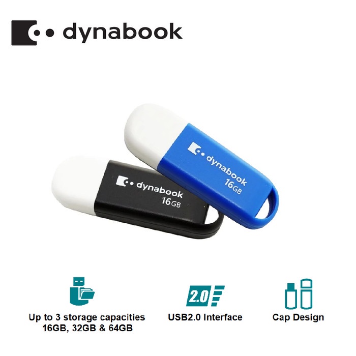 Flashdisk / Flash Drive Dynabook 16GB DB02 USB 2.0