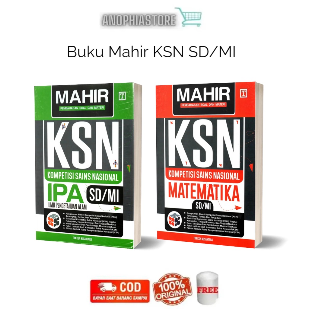 Buku KSN SD Mahir KSN Matematika IPA SD/MI