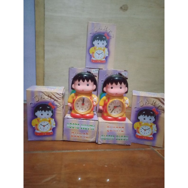 jam beker karakter unik_jam alarm anak_jam karakter