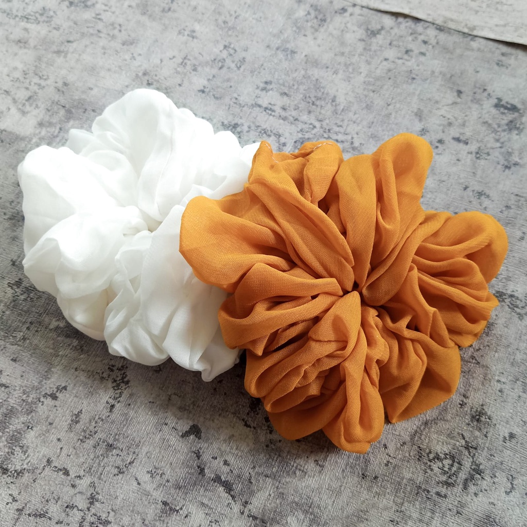 New Scrunchies Ikat Rambut Cepol jilbab aksesories aksesoris hiasan viral || Kiiyoomii ||