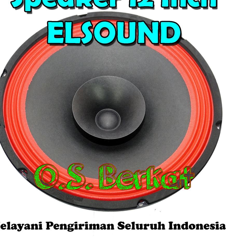 Segera Dapatkan Woofer Fullrange 12" / Speaker Bass 12 in / Woofer Elsound 12 Inch / Woofer Speaker 