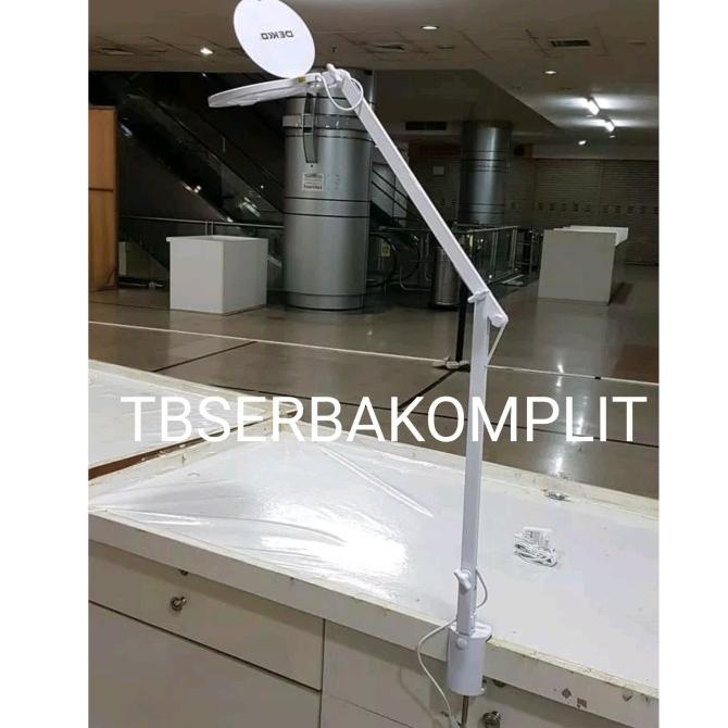 Dekko ML-863L LED Magnifier Lamp 10x Pembesaran ML863L Kaca Pembesar sumberh11 Ayo Beli
