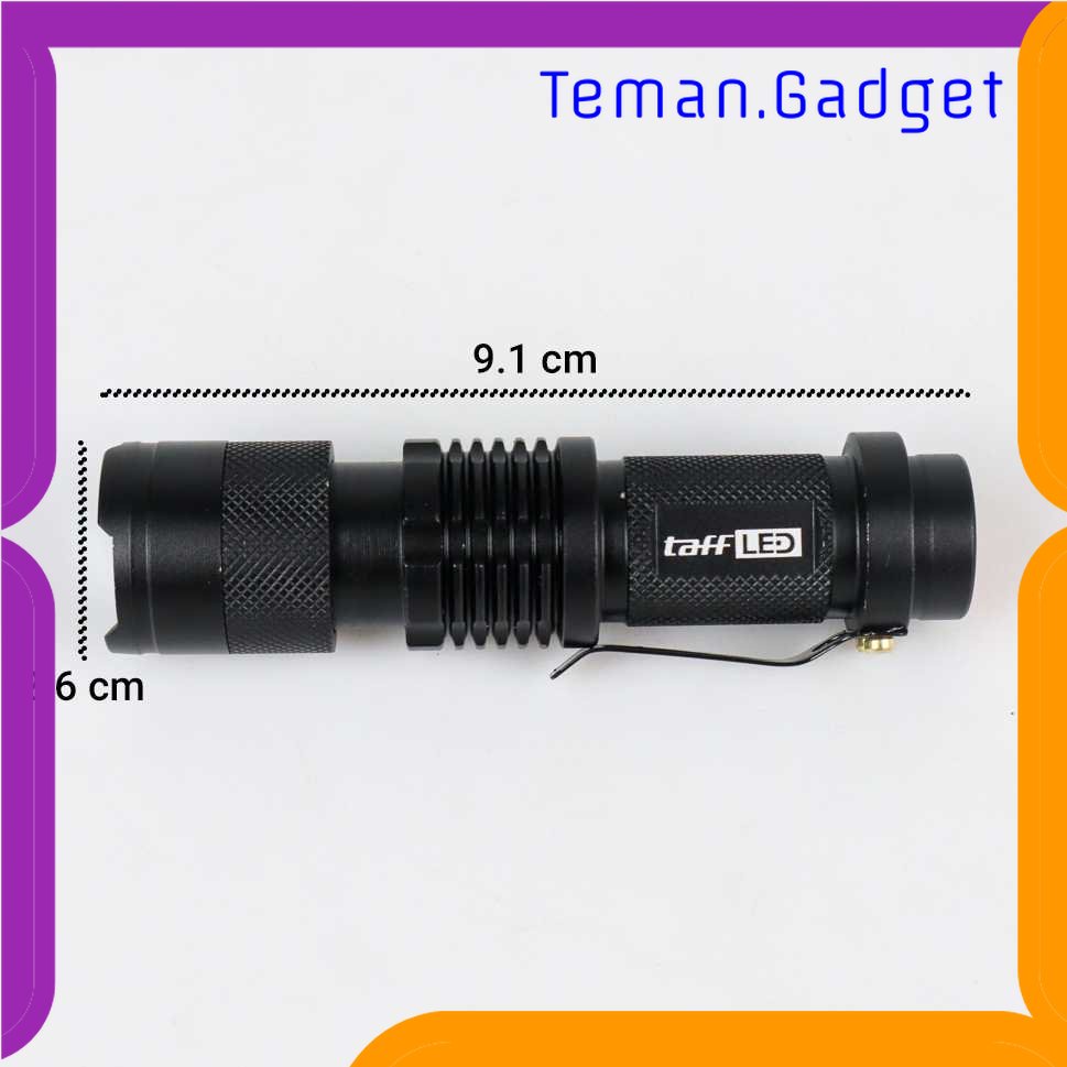 TG-SNT TaffLED Senter LED 395nm Waterproof Pocketman Ultraviolet - P1