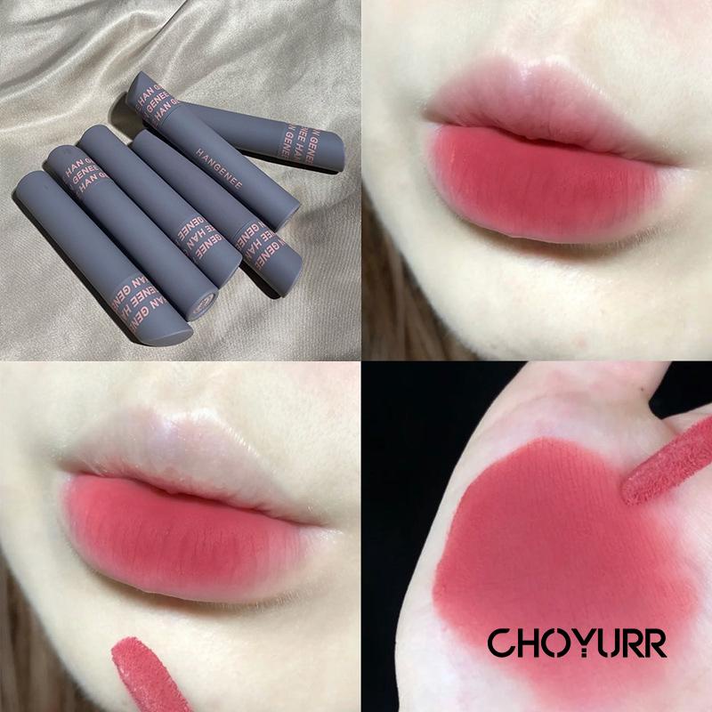 【COD】Lip Glaze Matte Velvet Lip Mud Smooth Waterproof &amp; Long Lasting Not Stick Cup Korean Original Import Kosmetik Makeup-CH