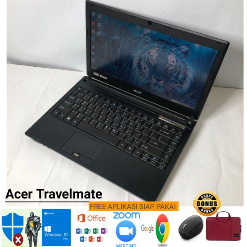 Laptop Acer Travelmate 8372 Intel Core i5 Ram 4GB HDD 500GB - Windows 10