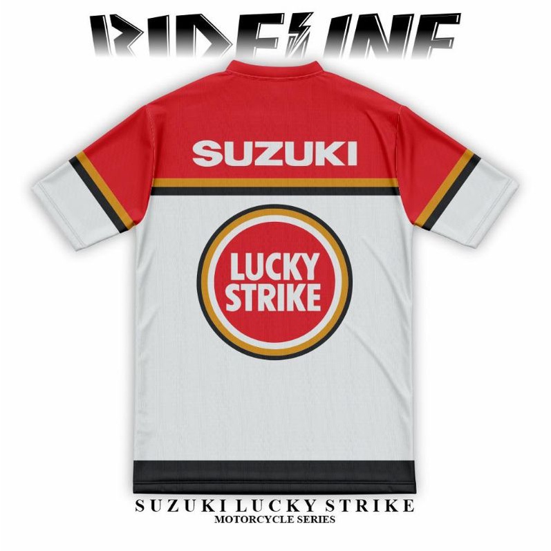 Kaos jersey tshirt team suzuki lucky printing