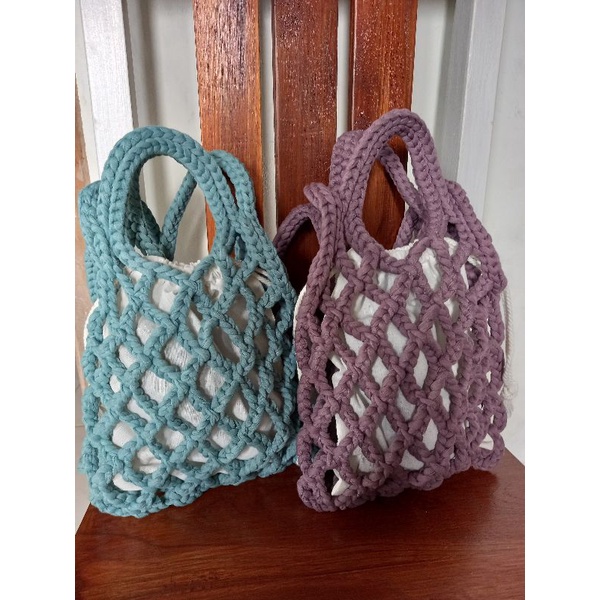 Tas Jaring Rajut