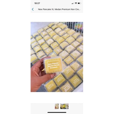 

pancake durian non cream