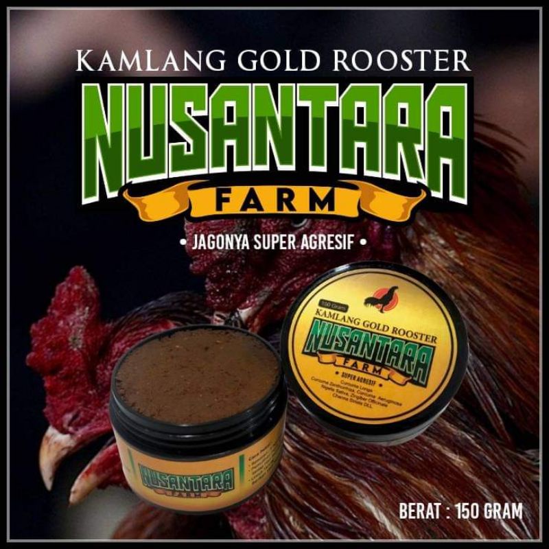 KAMLANG GOLD NUSANTARAFARM kamlang herbal ayam aduan